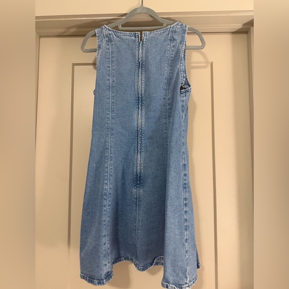 Abercrombie & Fitch Mila Squareneck Denim Dress - Picture 2 of 3